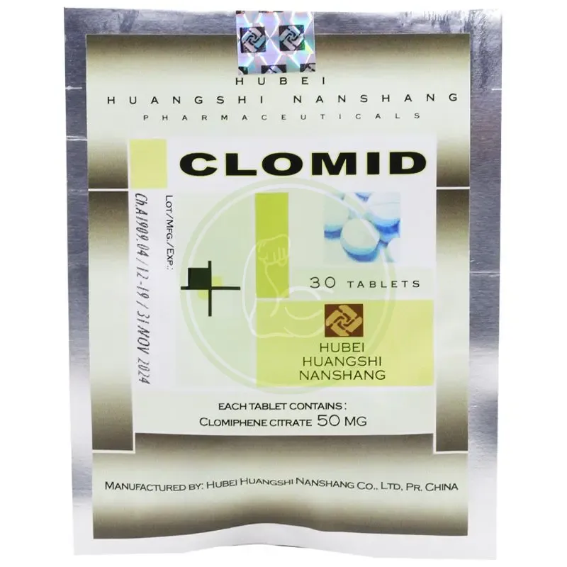 CLOMID - Clomiphene - 30 x 50mg - Hubei Tabs